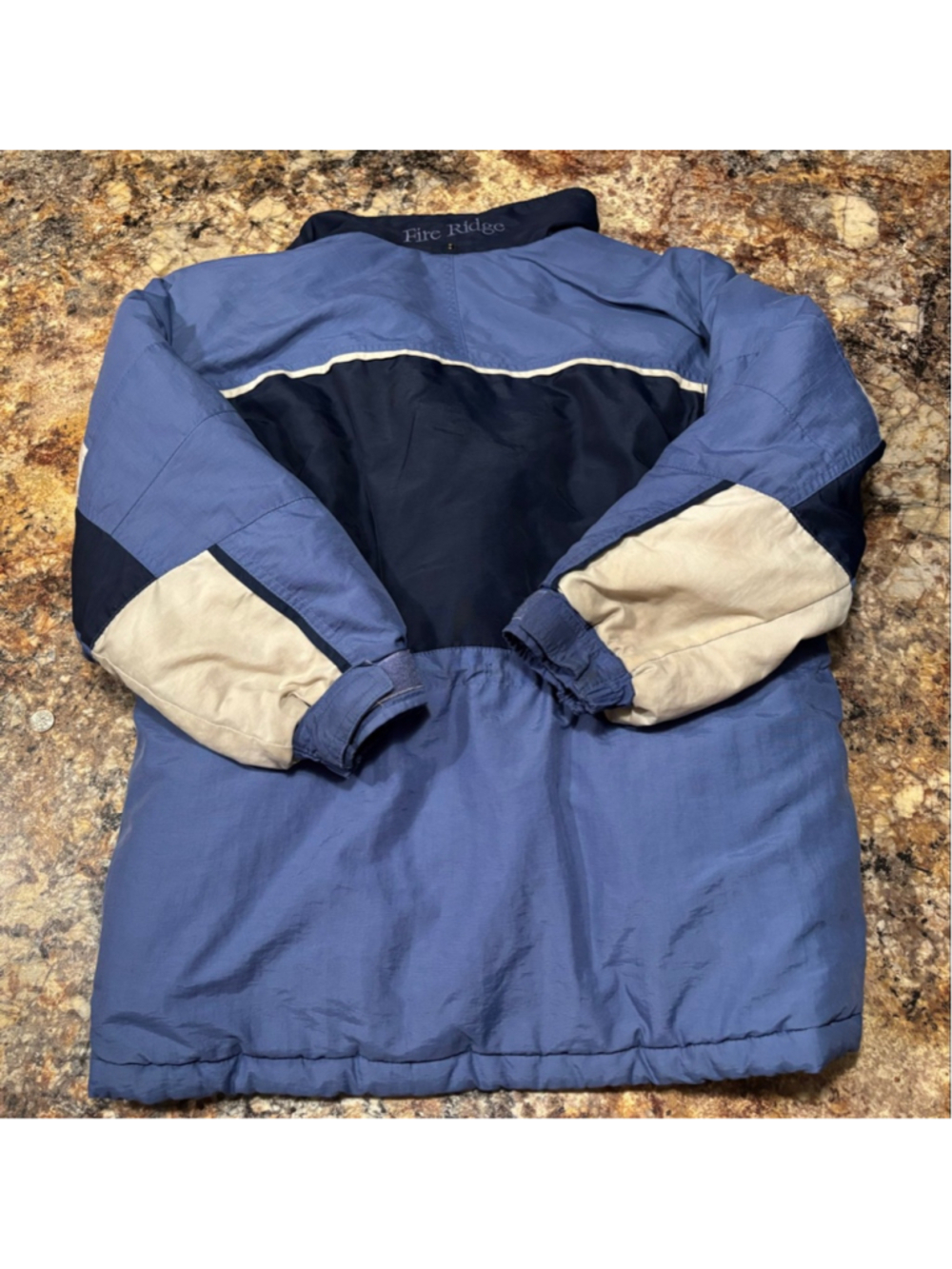 Columbia Fire Ridge Youth Large 10/12 Blue Puffer - Picture 3 of 4